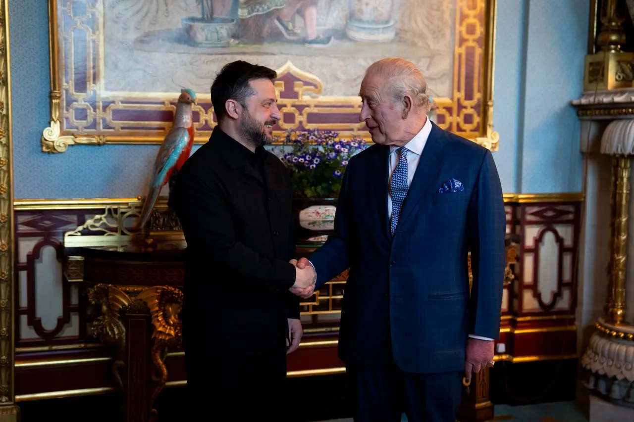 Зеленський та Чарльз ІІІ