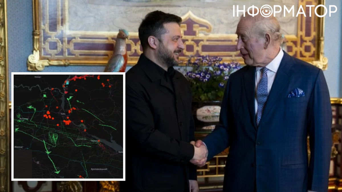 У Зеленського є iPad, який показує бої на фронті та повітряні атаки у реальному часі: подарував такий королю Чарльзу