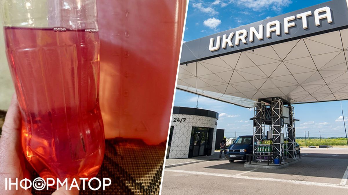 На АЗС Укрнафта залили червоне дизельне пальне — клієнтка вимагає пояснень