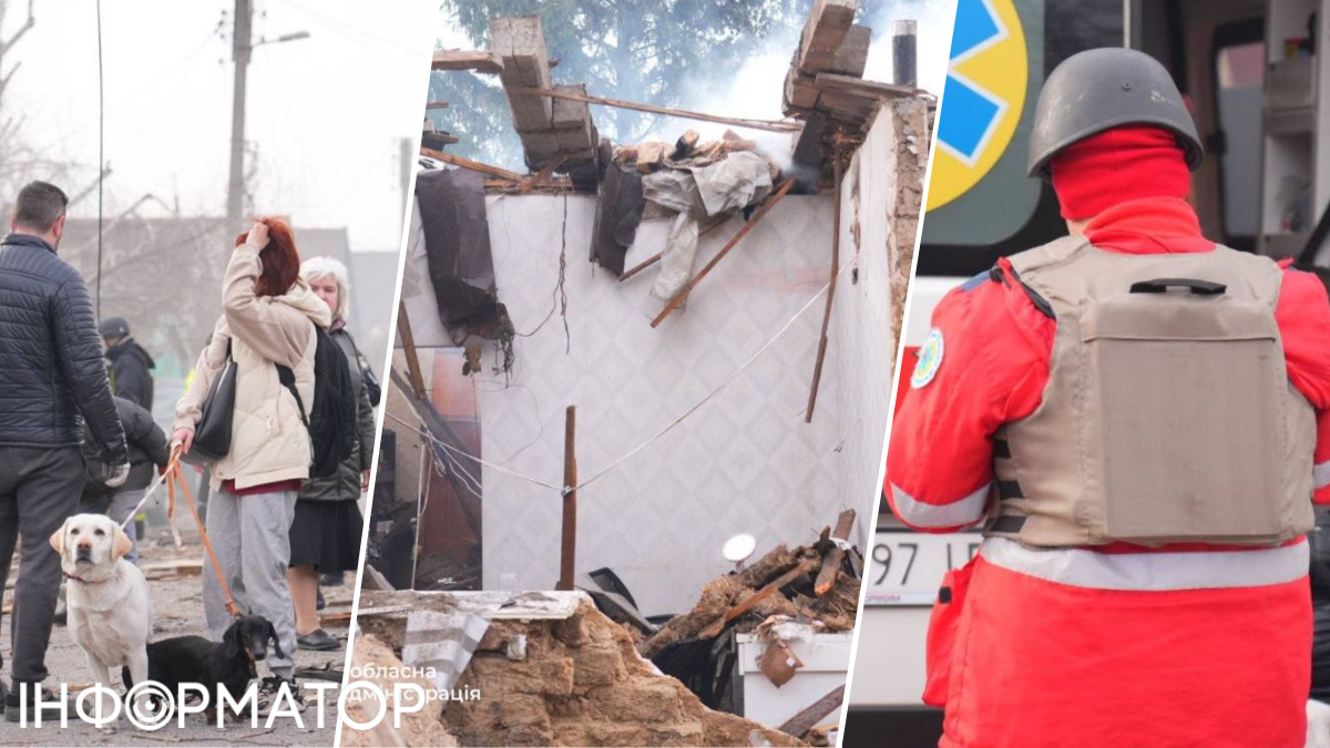 В Запоріжжі під час атаки дронів пролунали вибухи: загинуло двоє людей, поранені діти