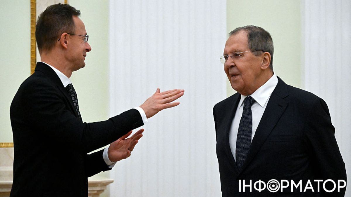 Петер Сіярто і Сергій Лавров