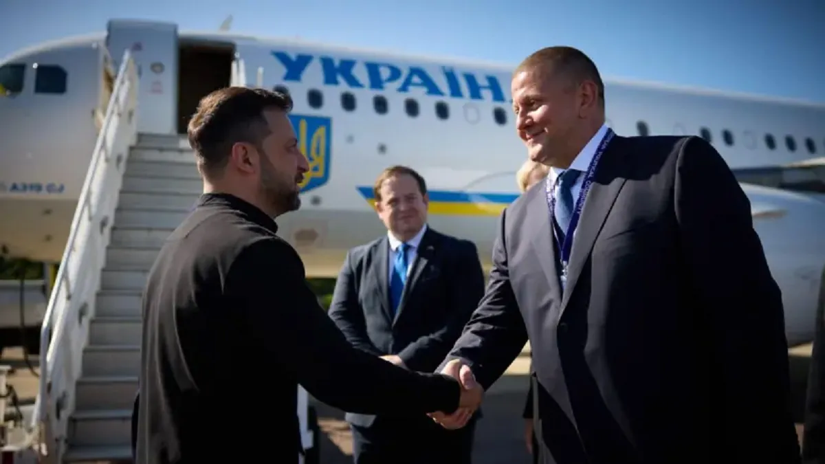 Залужный и Зеленский в Лондоне