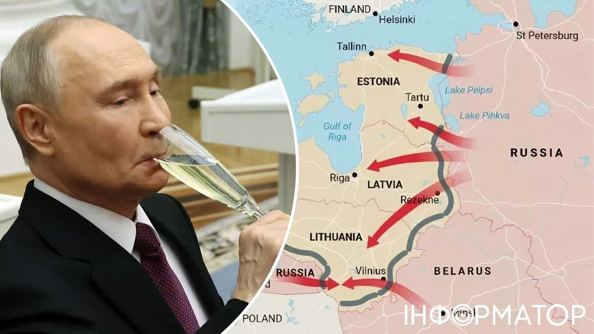 Карта вторгнення Путіна в Європу від Bild виявилася фейком, але зʼявилися інші ознаки