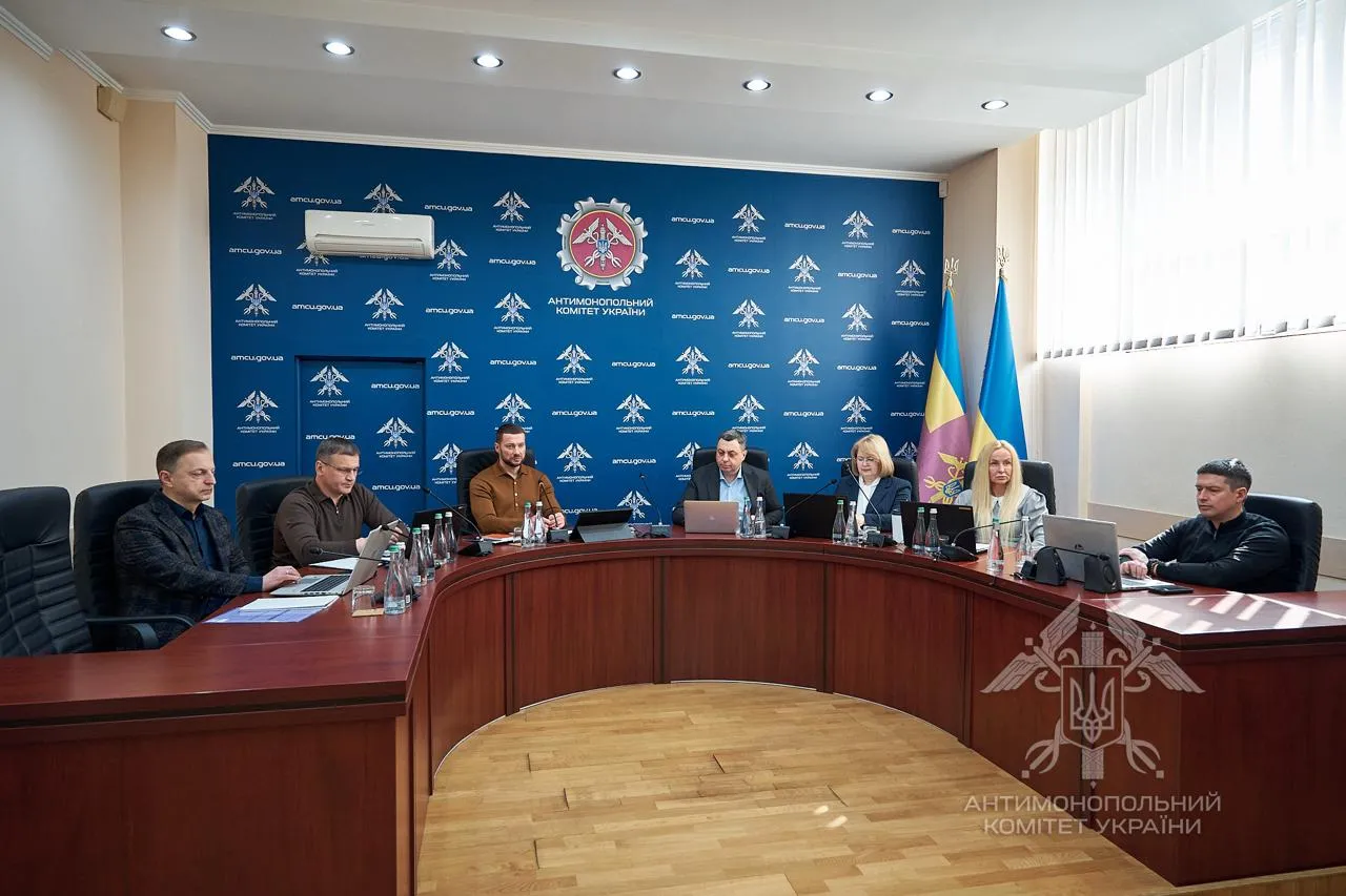 Павло Кириленко на засідінні Антимонопольного комітету України Фото: АМКУ