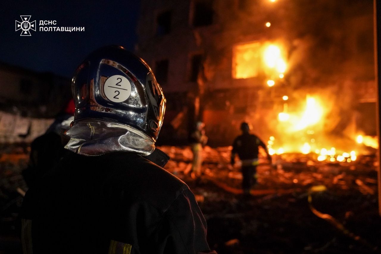 Наслідки удару РФ в Полтаві