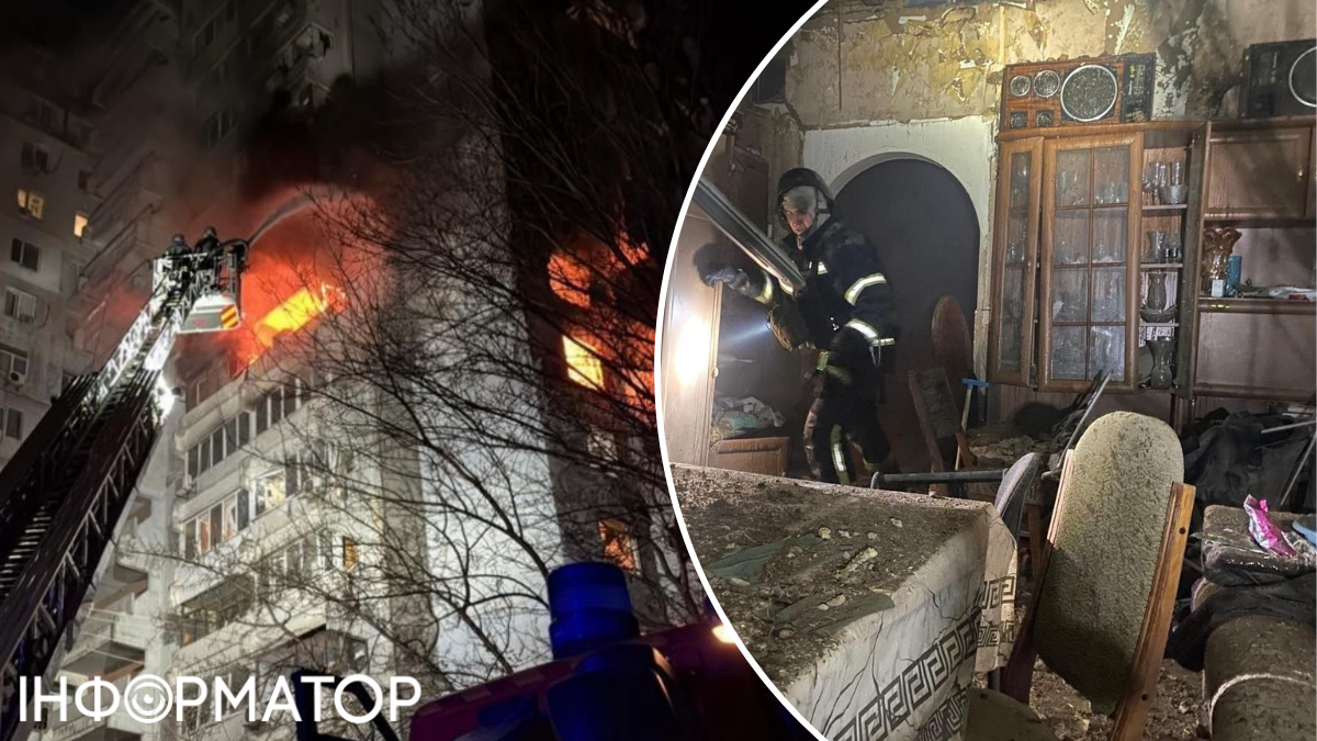 Массированная атака на Запорожье: повреждены жилые дома и объекты инфраструктуры, есть погибший