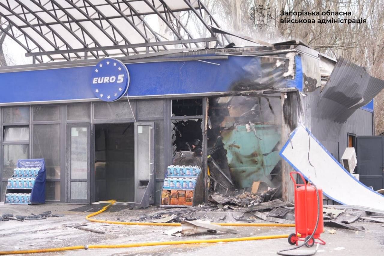 удар по Запоріжжю