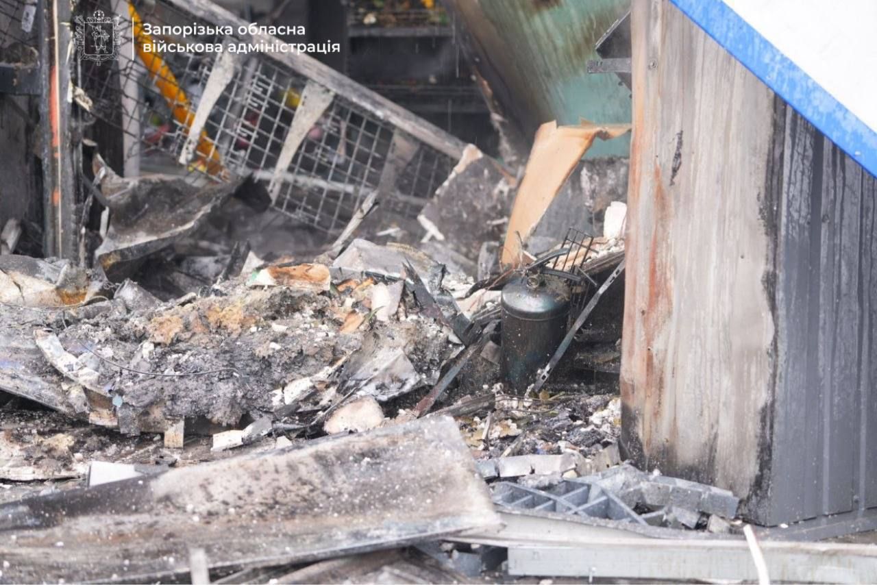 удар по Запоріжжю