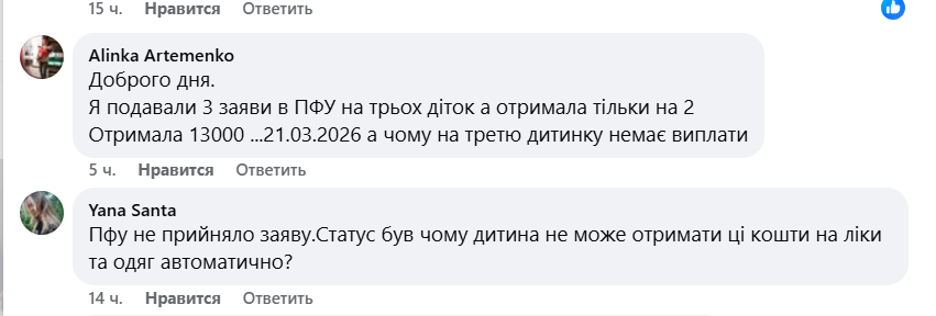 Скарги українців