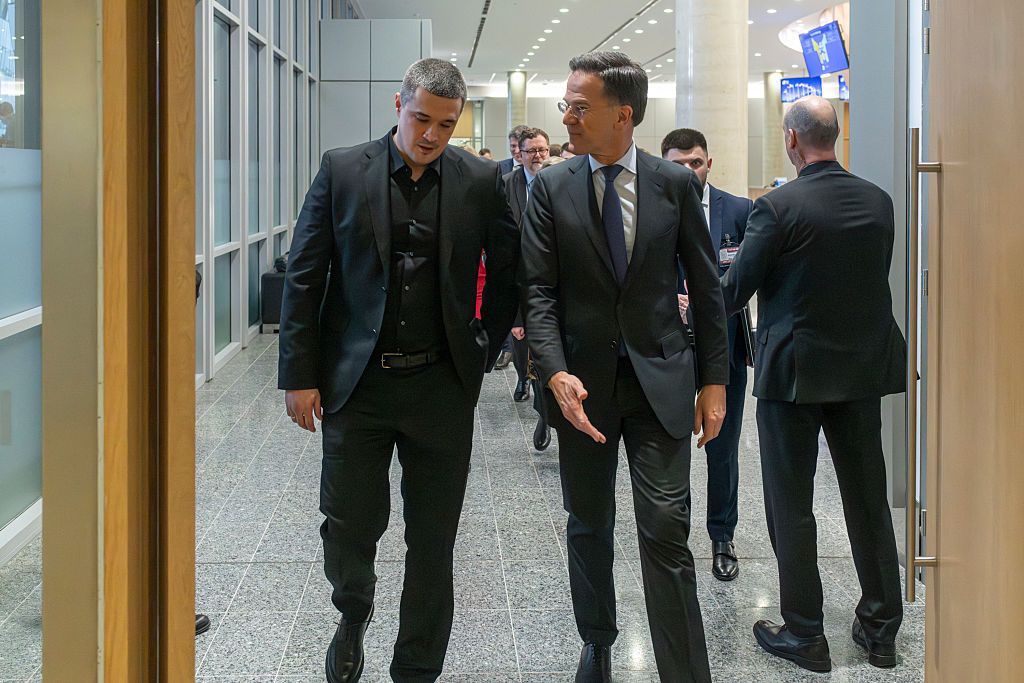 Марк Рютте і Михайло Федоров