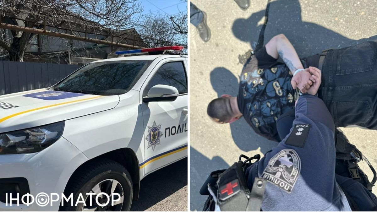 В Одесі сталася стрілянина: поліція затримала чоловіка з гранатою та зброєю