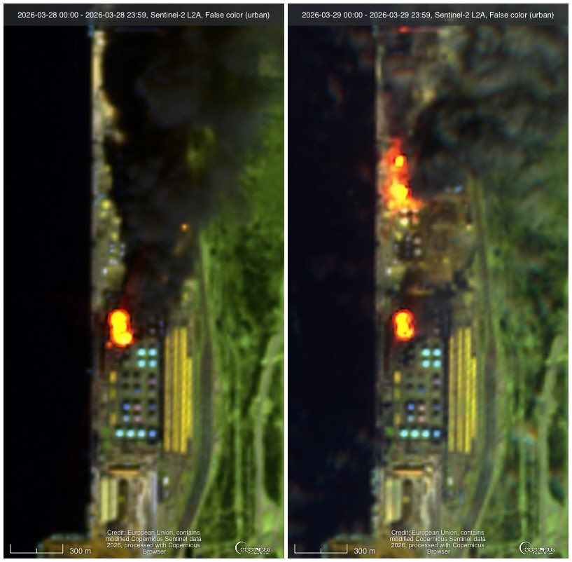 Наслідки дронових атак по РФ