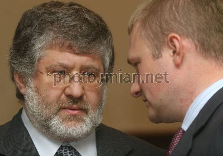 Игорь Коломойский и Тимур Новиков Игорь Коломойский и Тимур Новиков