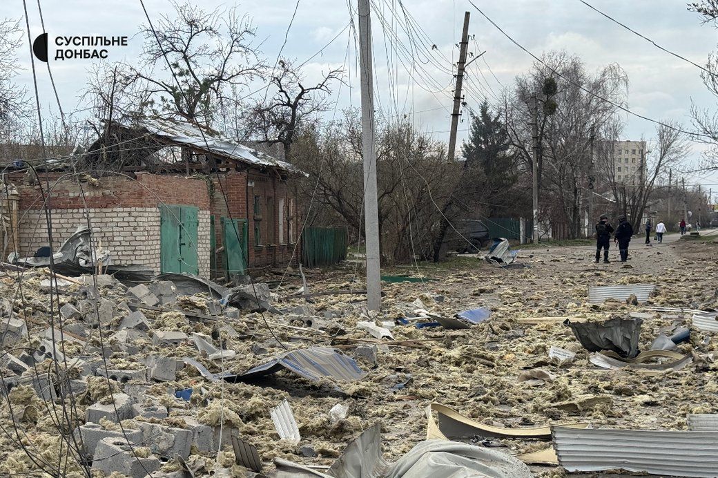 Удар по Слов'янську