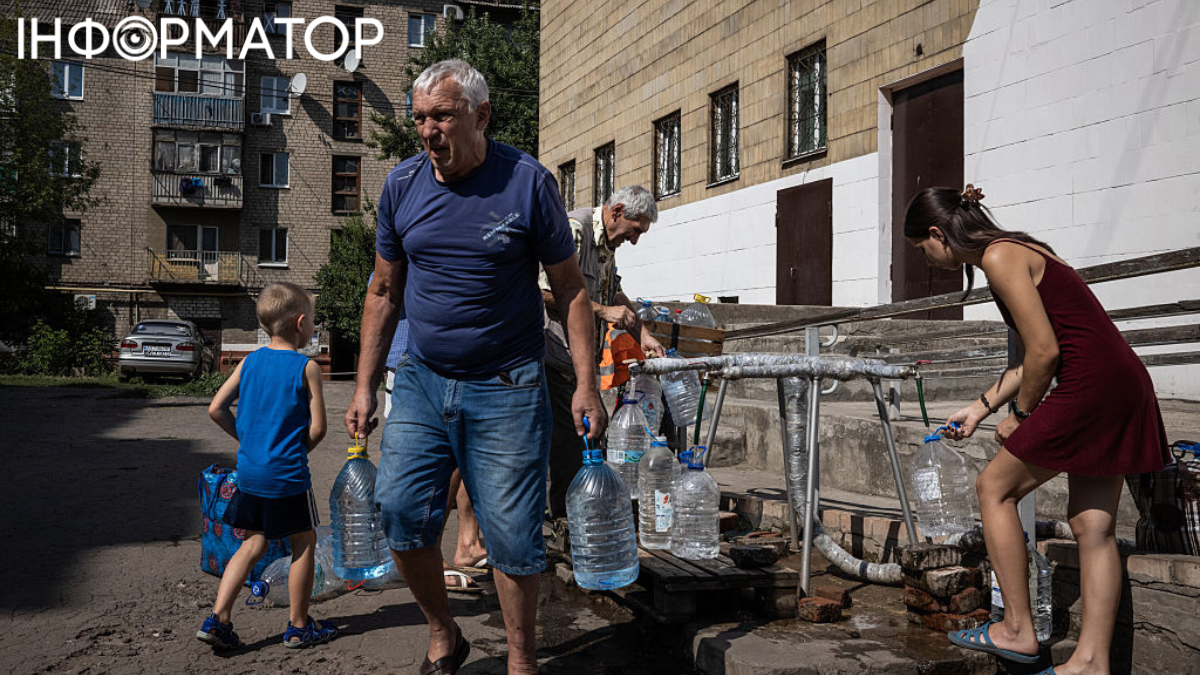 Оккупанты признали провал с водоснабжением на Донбассе
