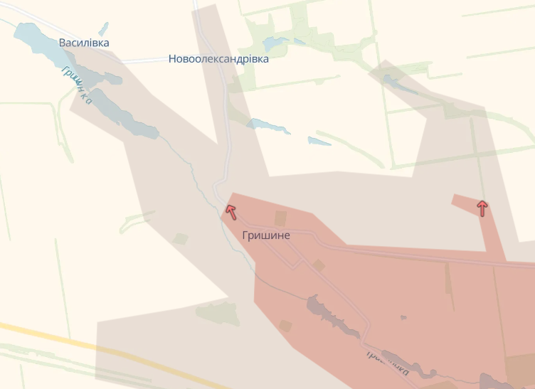 Гришине на Покровському напрямку Гришине Донецької області