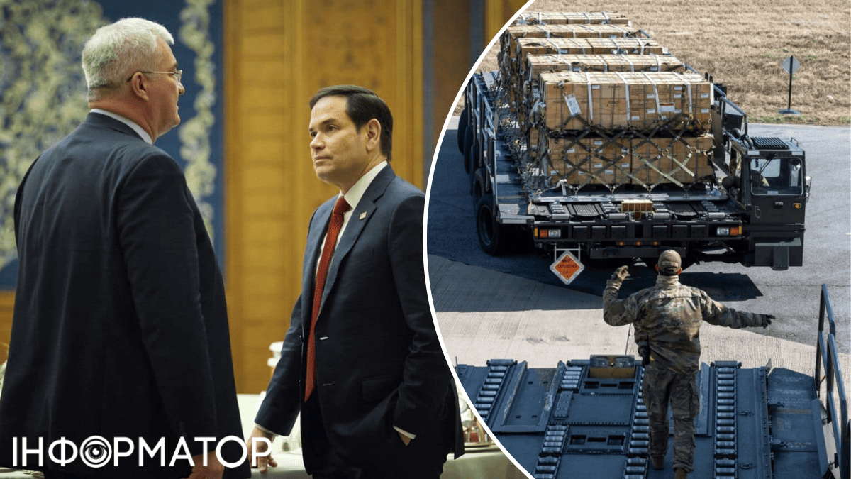 Рубіо запевнив Сибігу: США не перенаправлять зброю для України на Близький Схід