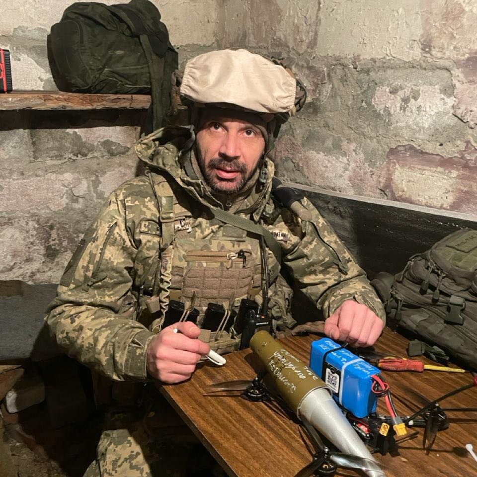 Ілля Машина комбат бригади БПЛА