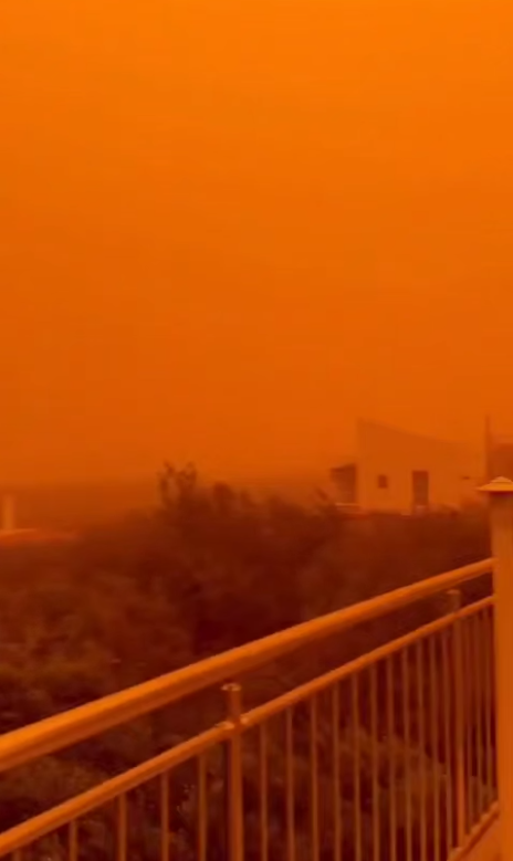 буря на Крите