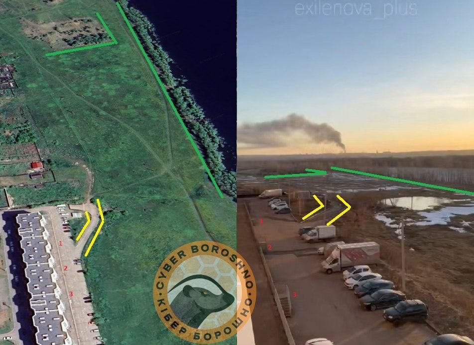 Геолокация удара. Фото - Кибермука