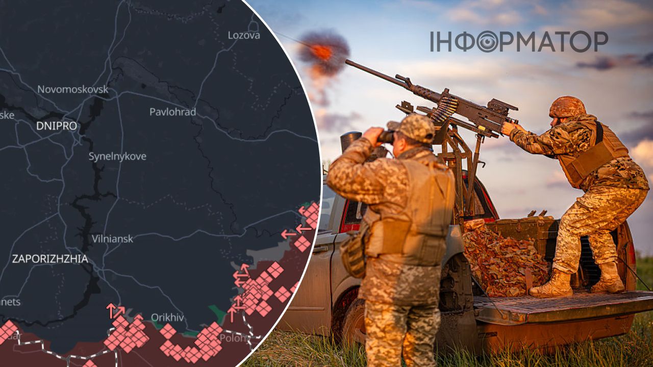 карта боїв Дніпропетровщина, ЗСУ