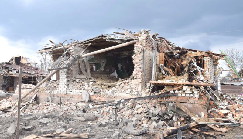 Удар по Коростеню