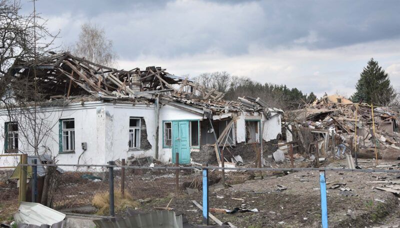 Удар по Коростеню