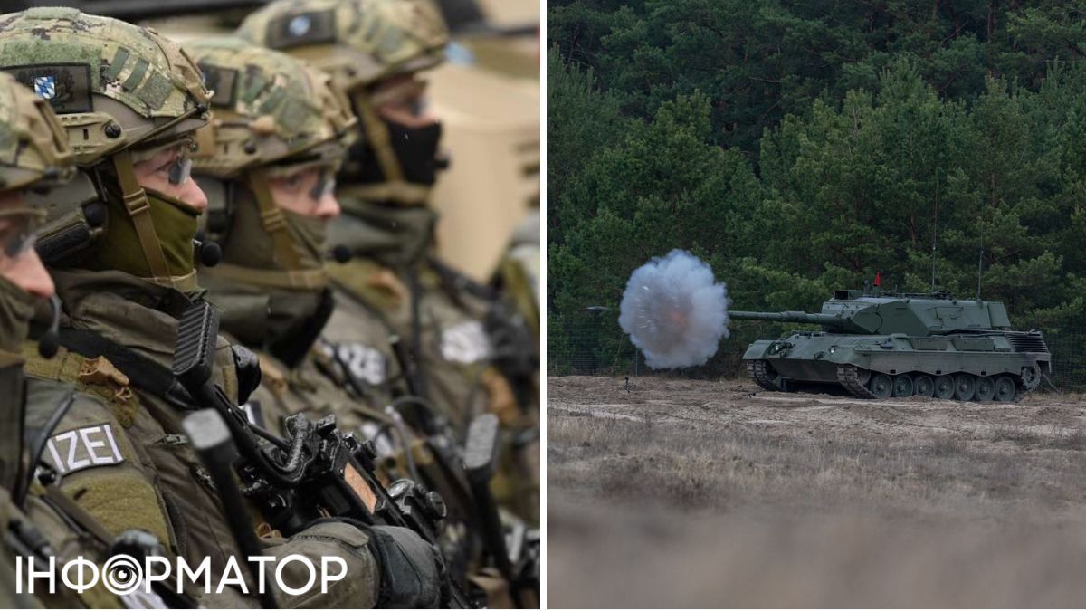 военные Германии. Фото: facebook.com/Bundeswehr, коллаж: Информатор