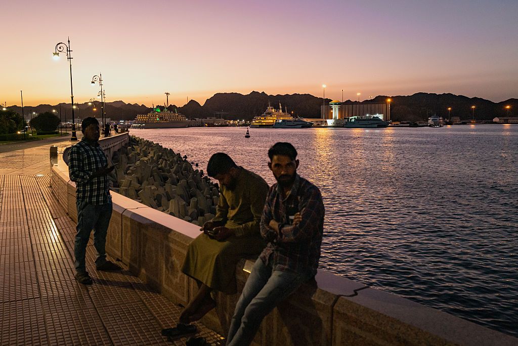 Іранці чергують на берегу Ормузької протоки Іранці на берегу Ормузької протоки