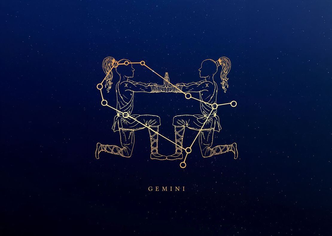 Солнце проходит через знак Близнецов 21 мая - 21 июня. Близнецы