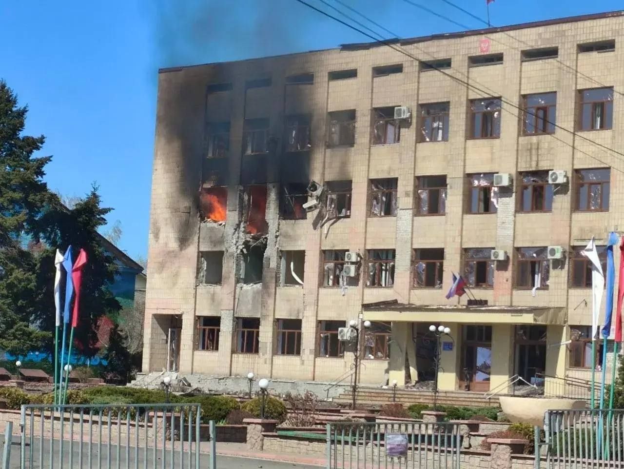 Удар по оккупантам