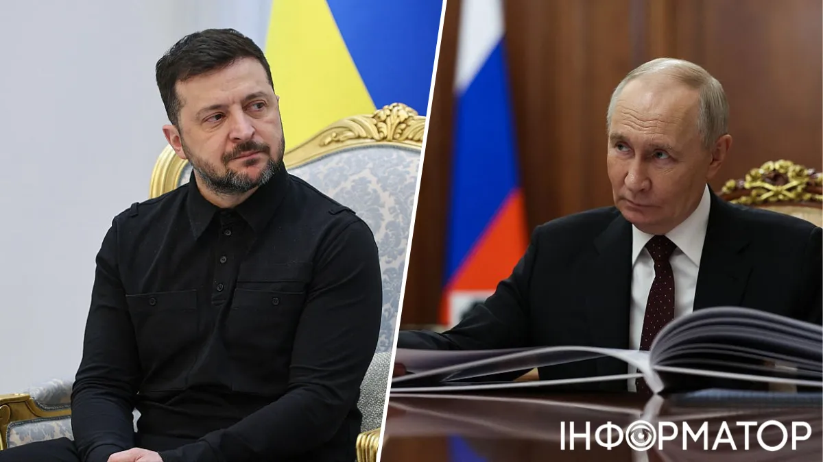 Владимир Зеленский и Владимир Путин