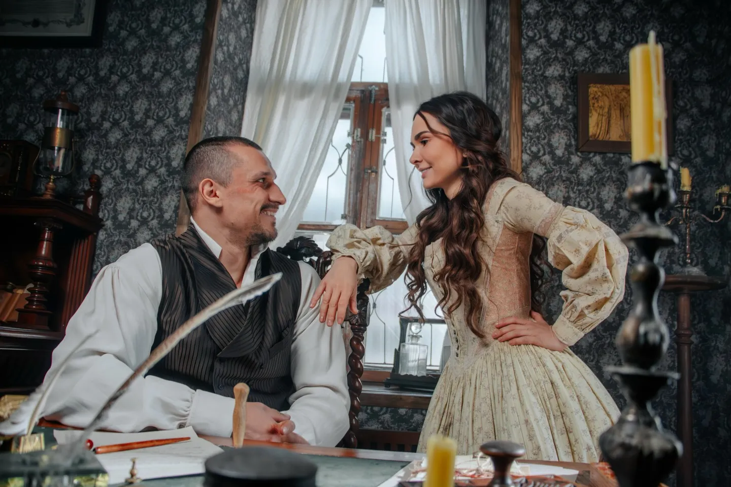 Тарас Цымбалюк и Елена Лавренюк.