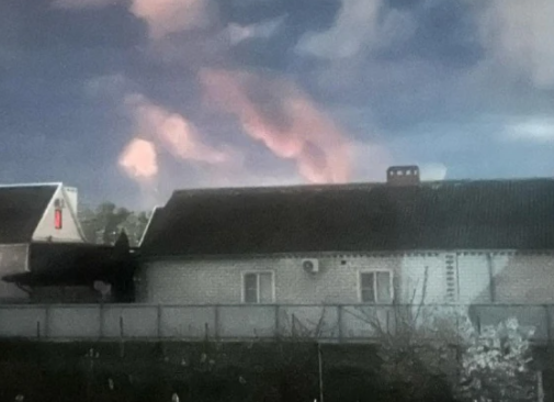 Удар по нафтостанції у Кримську