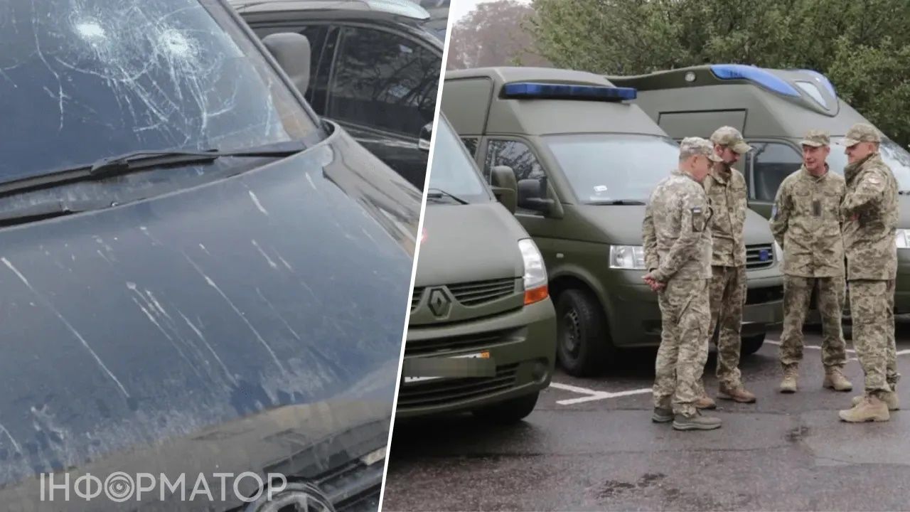 Цивільні пошкодили авто ТЦК на Волині