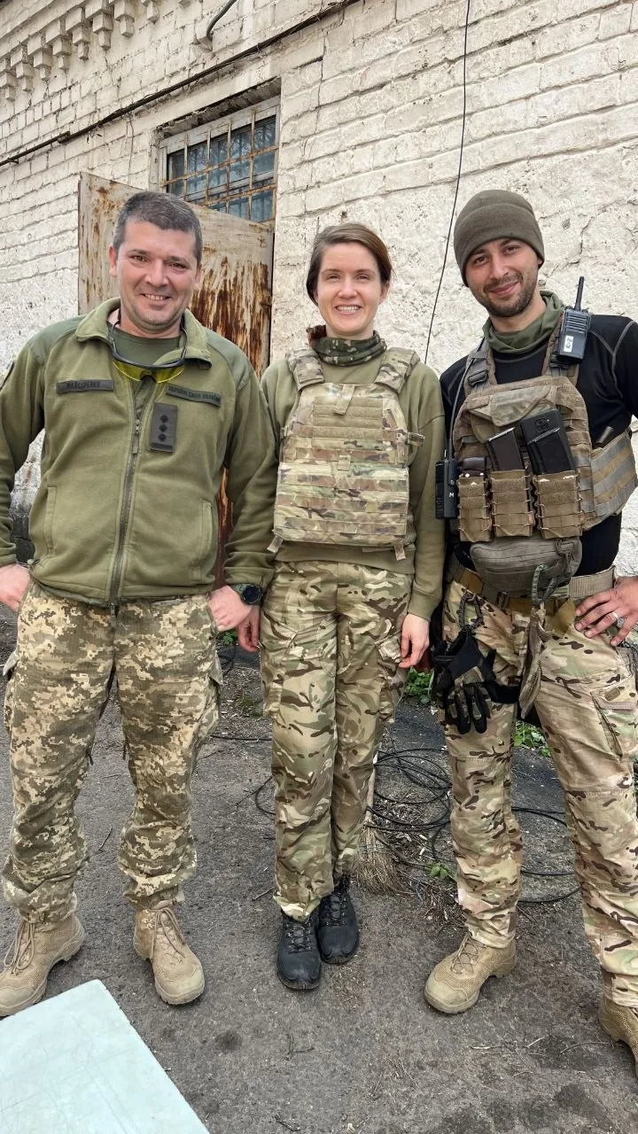 Марьяна Безуглая с военными