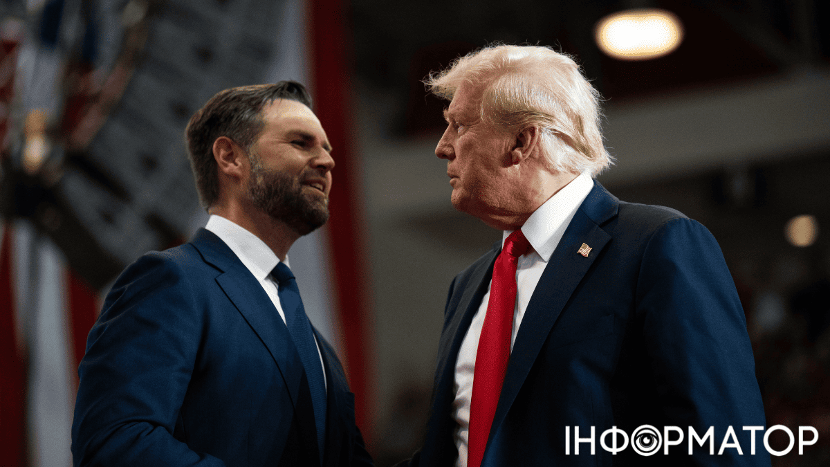 Між Трампом і Венсом посилюється напруга. Фото: Getty Images Трамп і Венс