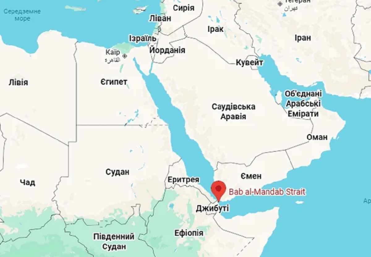 Протока Баб-Ель-Мандеб Баб-Ель-Мандеб