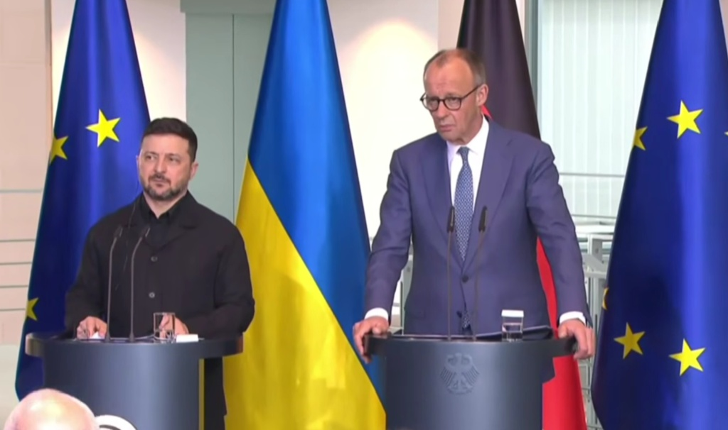 Зеленський, Мерц