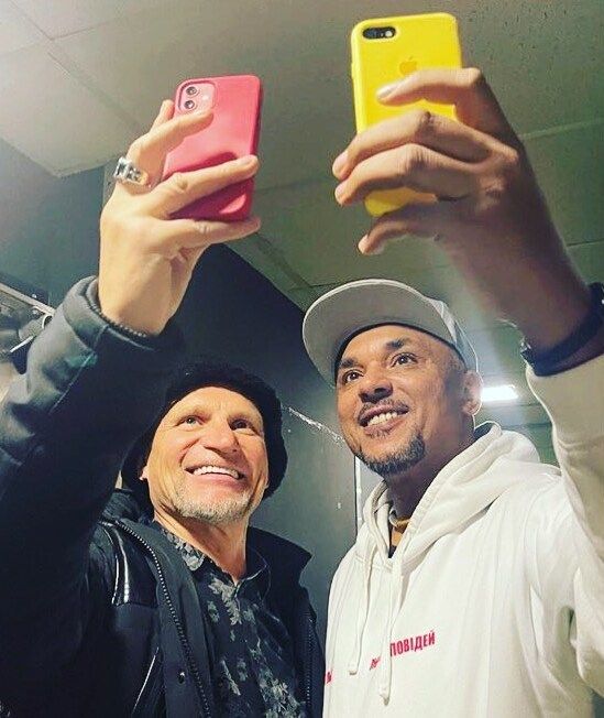 Мирослав Кувалдин и Олег Скрипка.