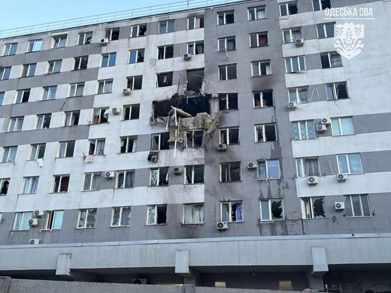 Удар по Одесі 15 квітня