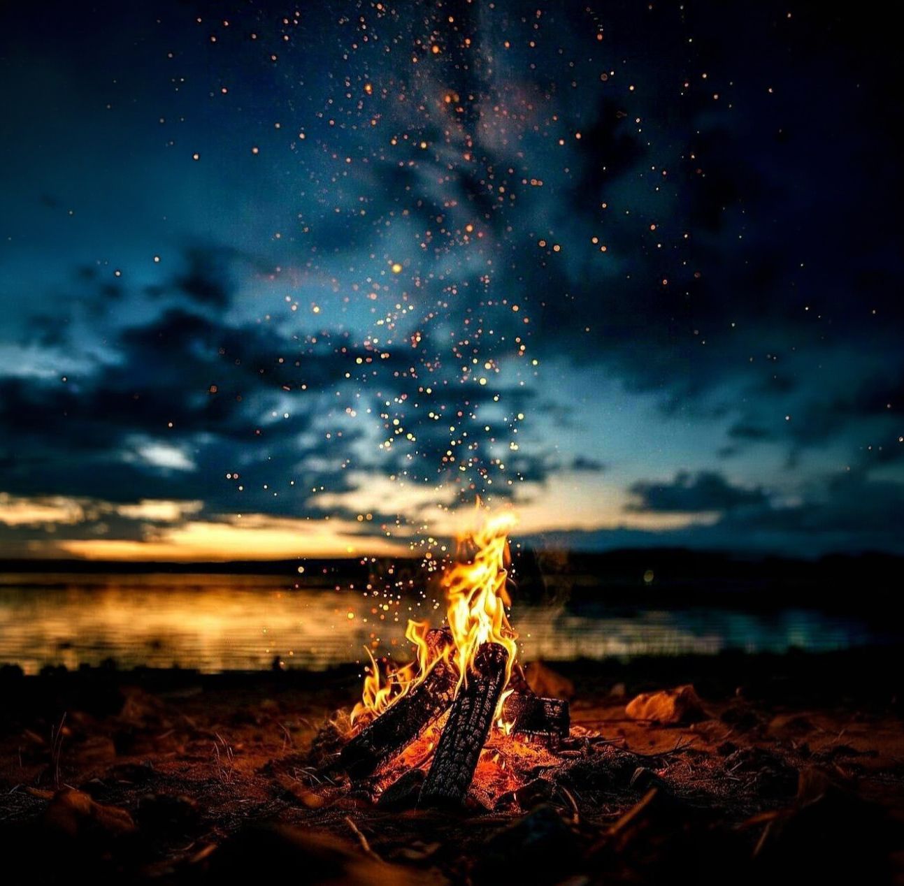 Багаття на природі