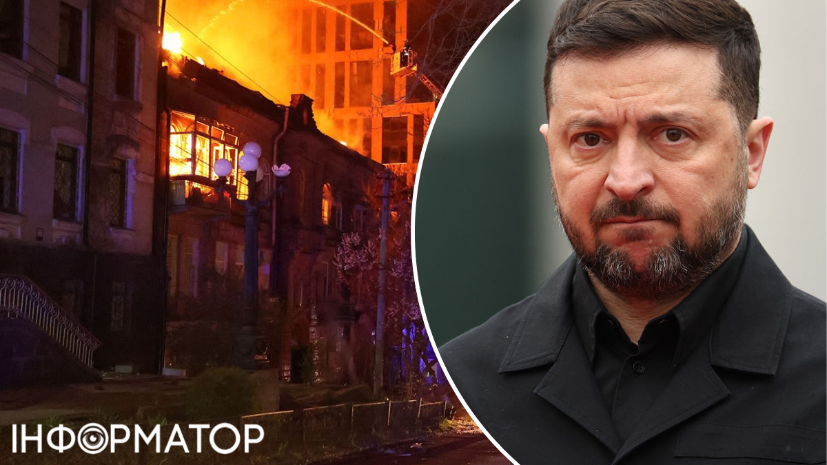 Зеленский после атаки РФ упрекнул партнеров в задержке помощи ПВО