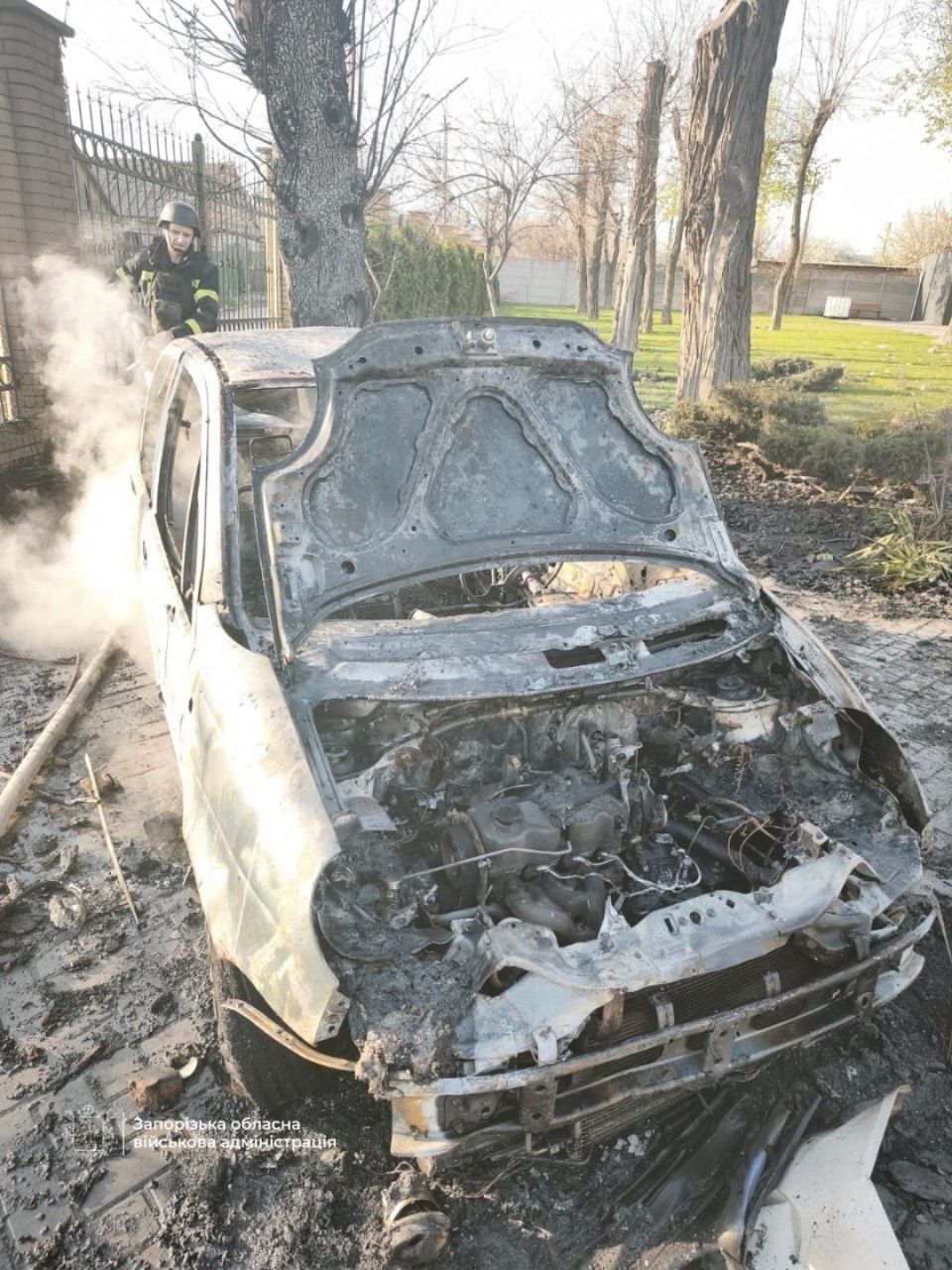 Оккупанты атаковали Запорожье Удар по Запорожью