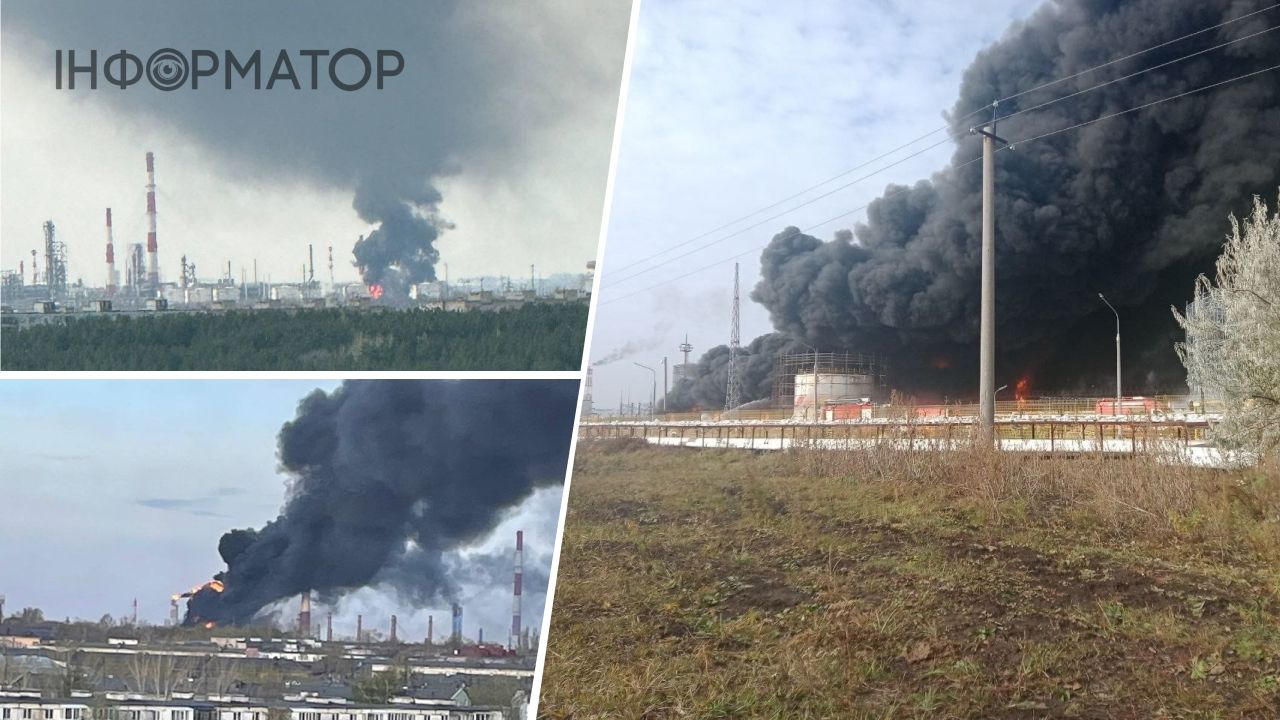 Сили оборони вразили чотири об'єкти нафтопереробної галузі РФ: пожежі у трьох регіонах