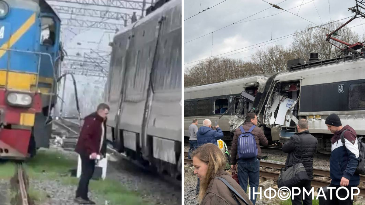 Столкновение на Укрзализныце