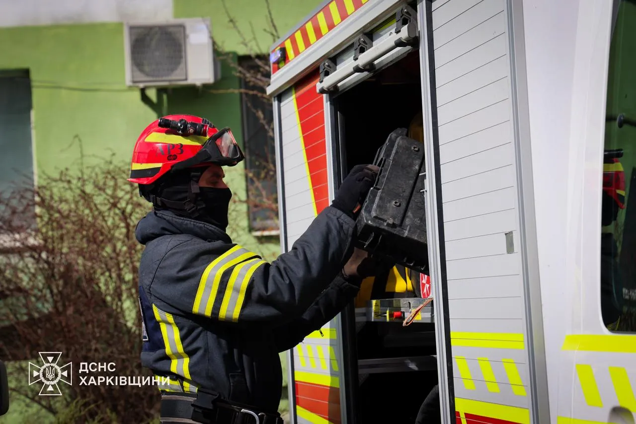 Спасатель на месте прилета. Фото: ГСЧС