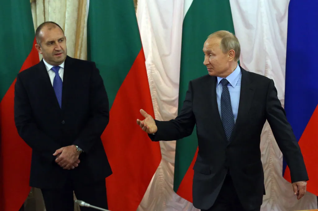 Румен Радев і Володимир Путін