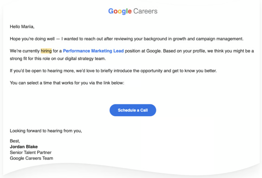 Мошеннические письма Фото: Work.ua