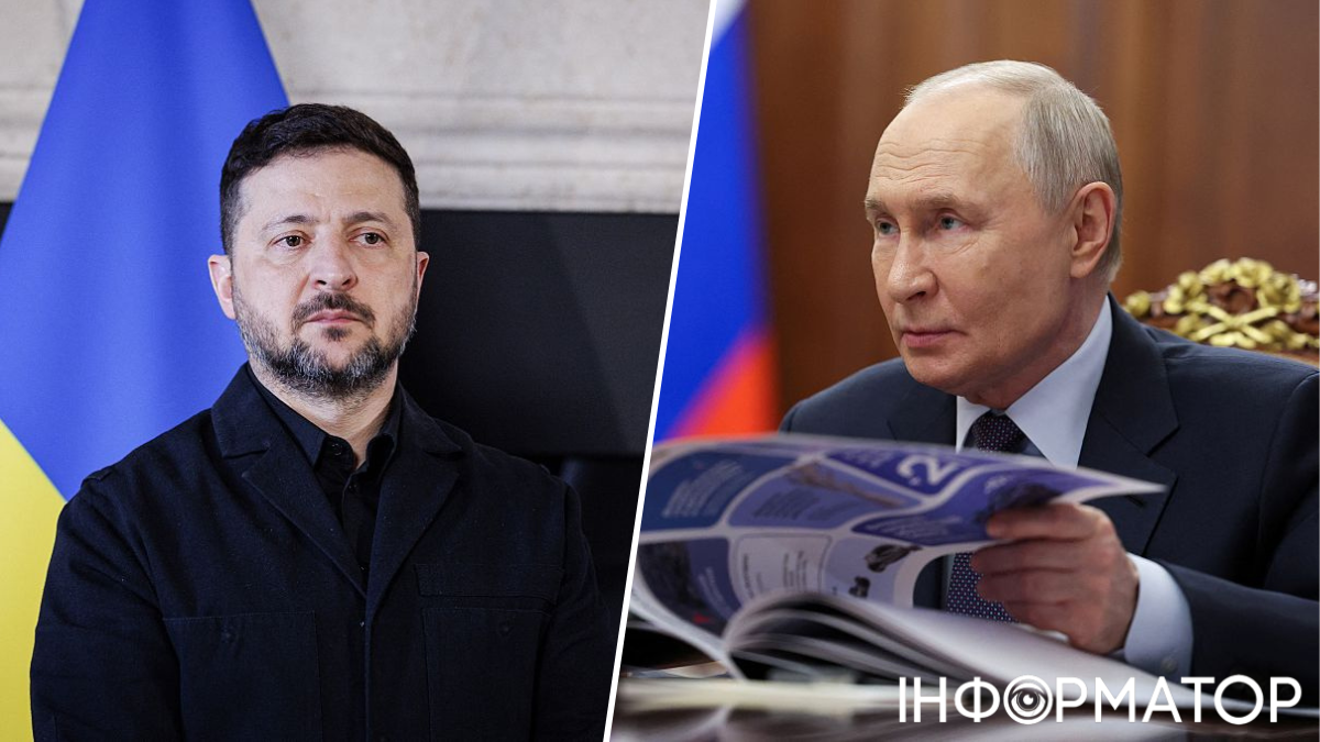 Володимир Зеленський і Володимир Путін